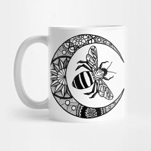 Bee And Flower Lover Design Mug